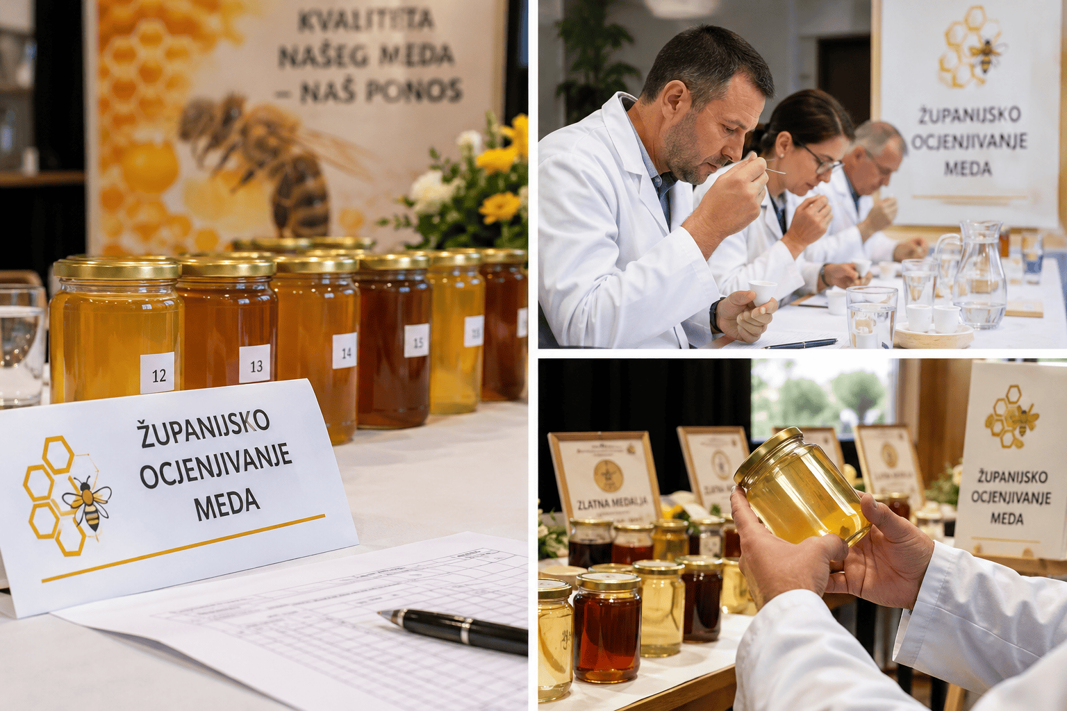 REZULTATI 17. ŽUPANIJSKOG OCJENJIVANJA MEDA